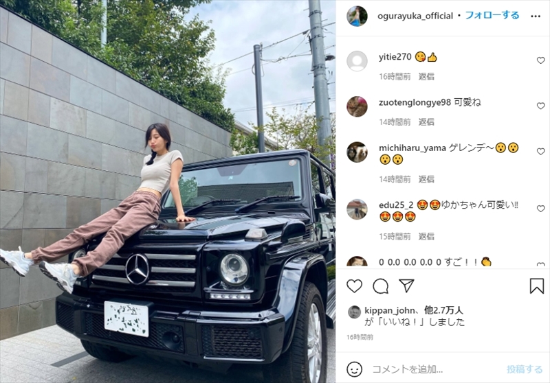 いきなりゲレンデ この若さでメルセデス 小倉ゆうか 教習所以来の初運転にベンツで挑戦してしまう 1 2 ページ ねとらぼ