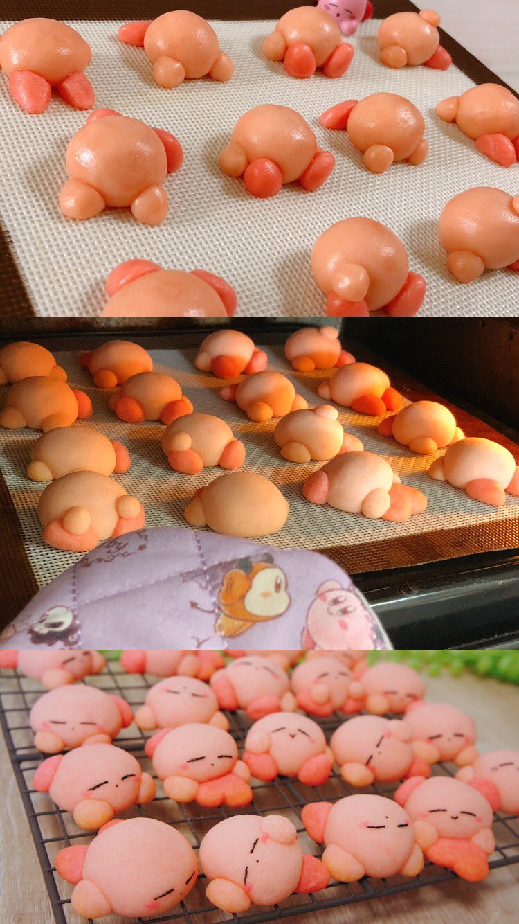 食べるより見ていたい 手作り すやすやカービィちゃんクッキー がぽよぽよでかわいい 1 2 ページ ねとらぼ 食べるより見ていたい 手作り すやすやカービィちゃんクッキー がぽよぽよでかわいい 1 2 ページ ねとらぼ