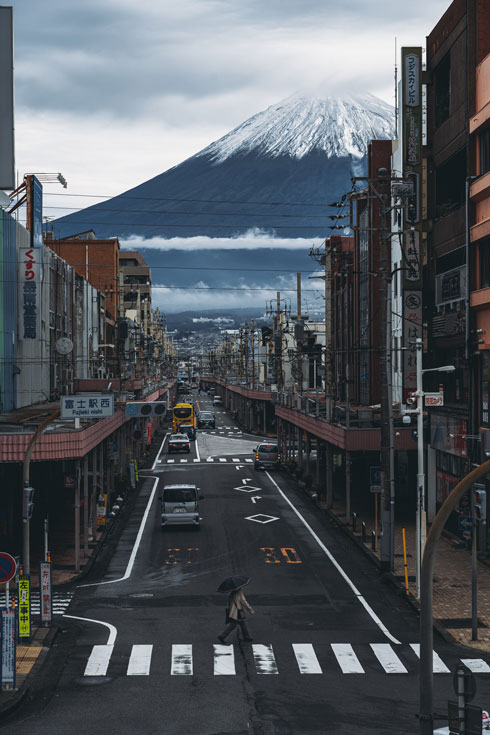 富士山 浮世絵 写真
