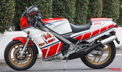 1980s国産名車 ヤマハ Rzv500r 再見 2ストv4を搭載するgp500レプリカ 1 2 ページ ねとらぼ