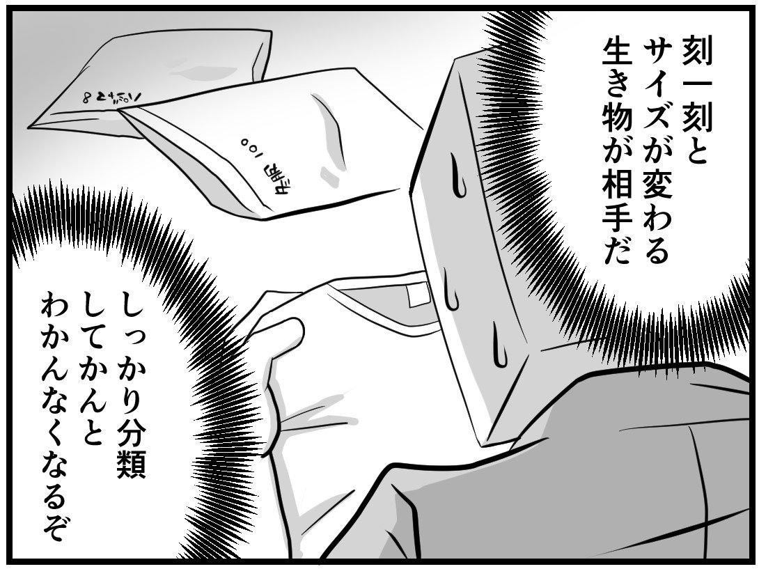 2児のパパが子ども服の衣替えに初挑戦 なるほどこれはえげつない 奮闘するレポ漫画に共感と労りの声 1 2 ページ ねとらぼ