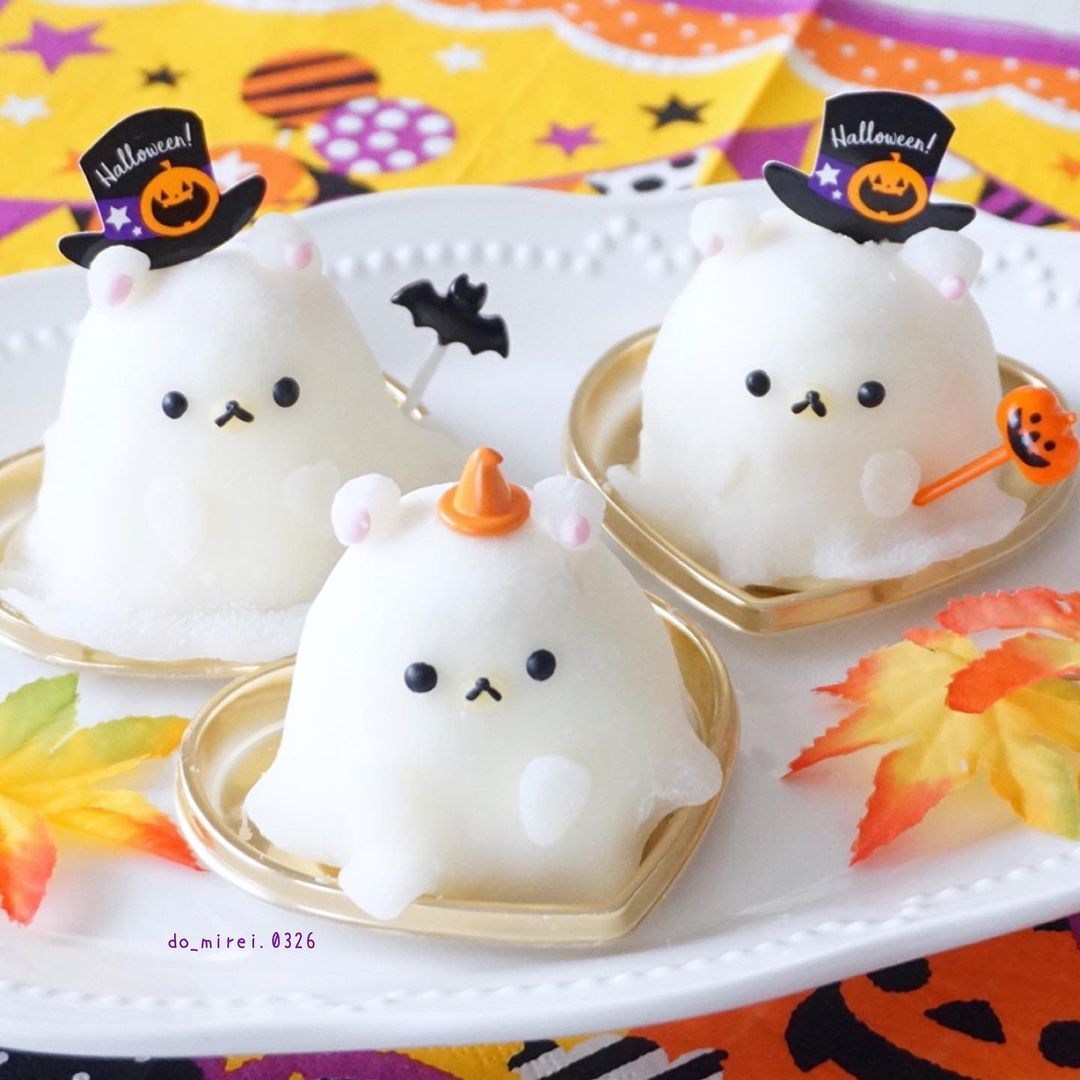 食べるのがもったいない 求肥で作った コリラックマおばけ のケーキがハロウィーンにぴったり 1 2 ページ ねとらぼ