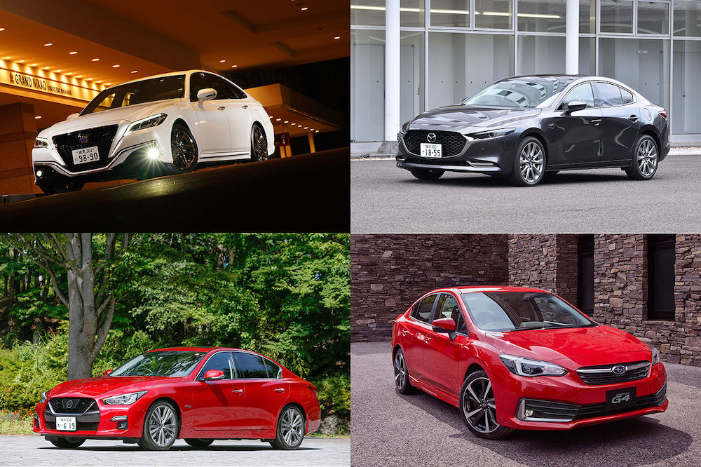 狙うべきクルマたち 今こそ乗って欲しい 注目すべきセダン 4選 Toyota クラウン Nissan スカイライン Mazda マツダ3セダン Subaru インプレッサg4 ねとらぼ