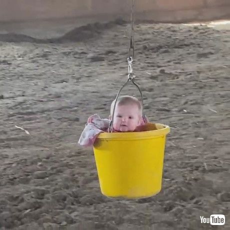uHappy Baby in a Bucket || ViralHogv