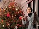 絵本に出てくるおうちかな？　中村江里子、クリスマス仕様のパリの自宅を公開「メルヘン」「憧れです!!」