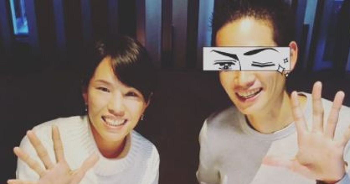 松本薫 夫と結婚5周年の 爽やか笑顔2ショット お顔似てらっしゃいますね 素敵 1 2 ページ ねとらぼ