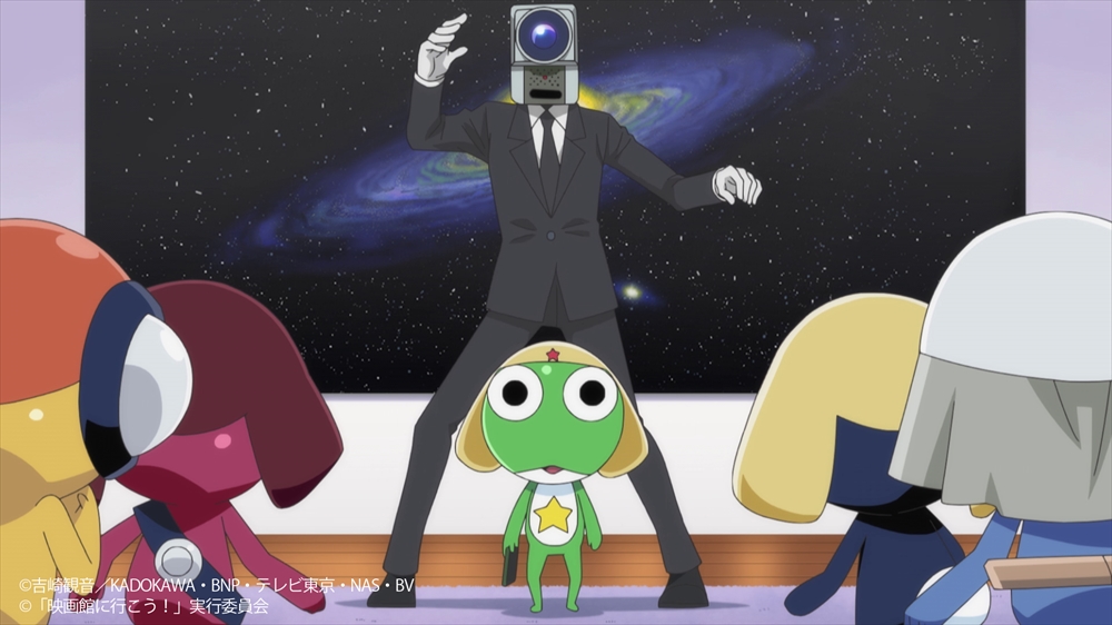 ケロロ軍曹とno More 映画泥棒が Stop 海賊版 呼びかけ フルパワーでアニメ制作しました と啓発動画公開 1 2 ページ ねとらぼ