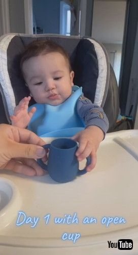 uBaby's Still Getting Used to Drinking from an Open Cup || ViralHogv