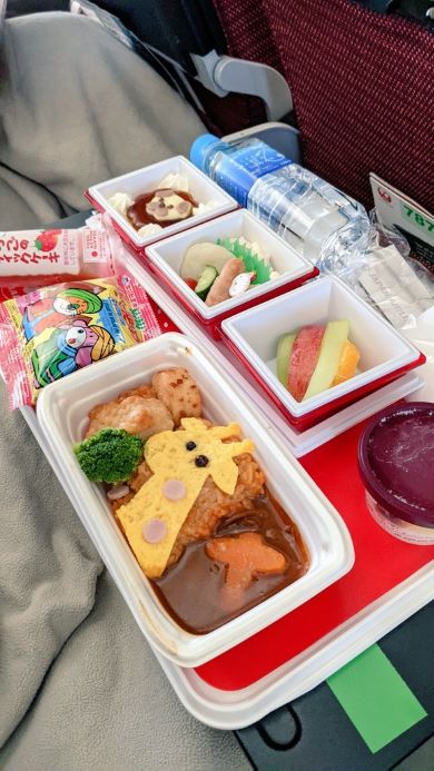 JALの子ども用機内食がかわいい