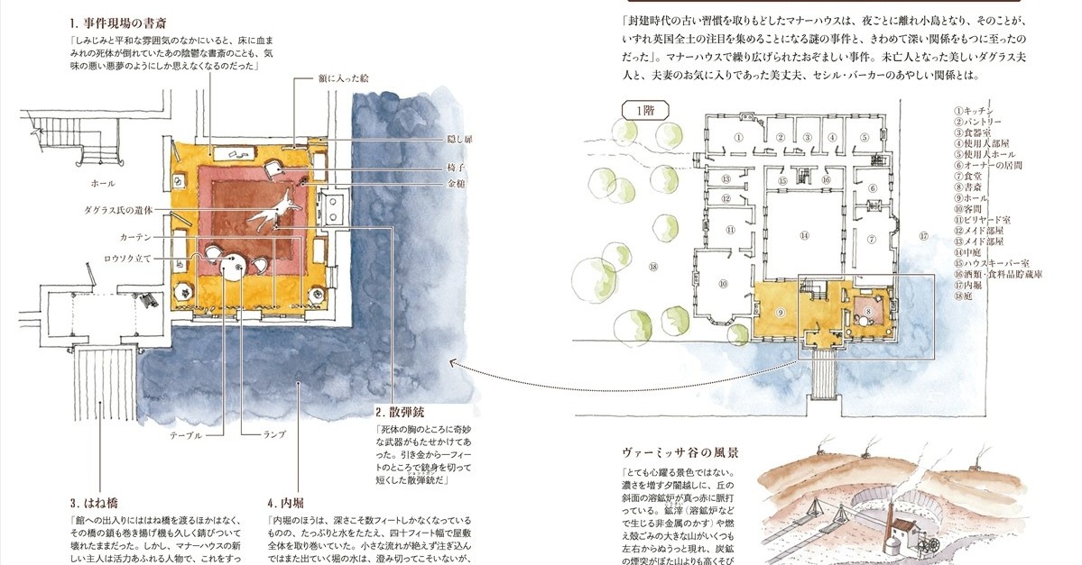 シャーロック・ホームズに出てくる建物を研究家と一級建築士が解説する本が発売！ 「ベイカー街221B」から「バスカヴィル館」まで - ねとらぼ