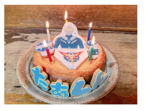 希空さんが作った誕生日ケーキ