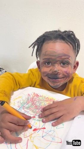 uChild with Marker on His Face Plays Innocent || ViralHogv