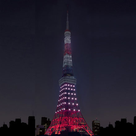 東京タワー スカイツリー 消灯