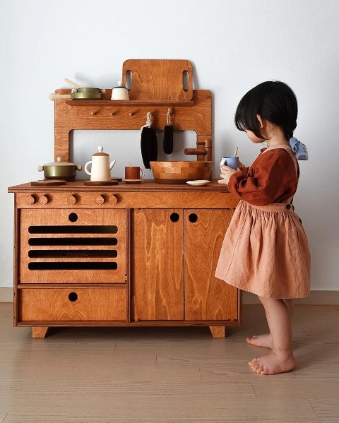 キッチン おままごと 木製 オシャレ