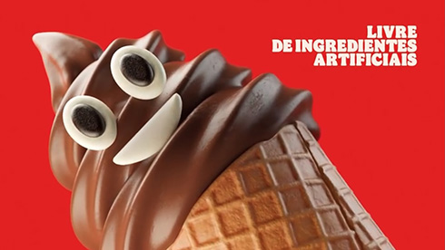 発想が小学生なブラジル・バーガーキングの新商品　アイスを飾り付けた「うんちアイス」を発売