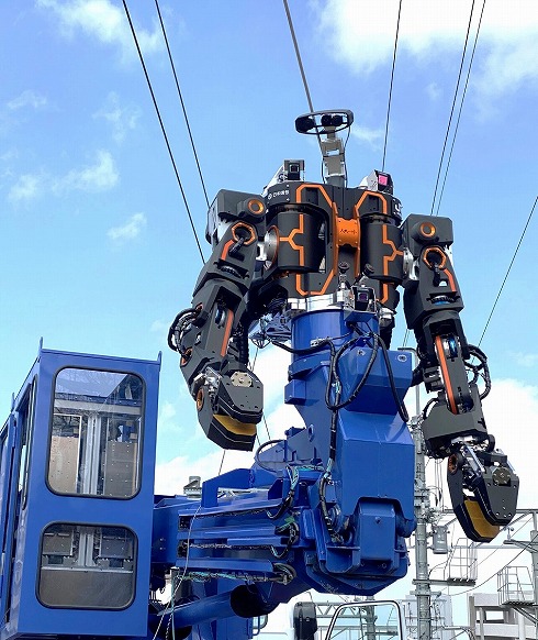 レイバーだ かっこいい Jr西日本 人型ロボットと融合した工事車両 多機能鉄道重機 開発 ねとらぼ