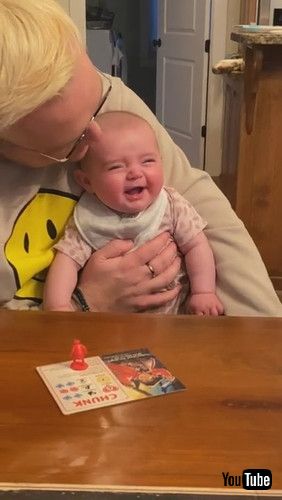 「Baby Laughs and Cries at Hearing Her Name || ViralHog」