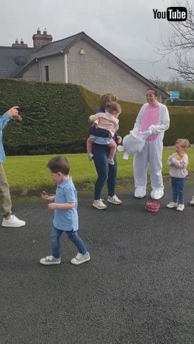 uEaster Bunny Surprise Turns Into Sweet Family Reunion || ViralHogv
