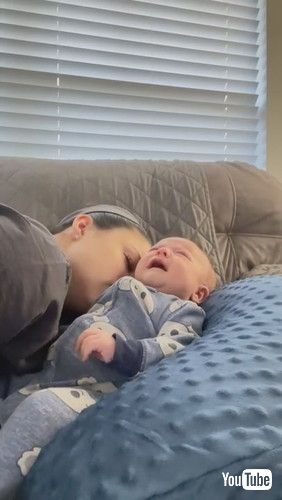 「Baby Calmed By Parent's Presence || ViralHog」