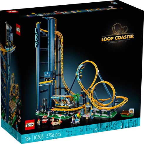 重力で二回転する「レゴ 大回転ジェットコースター」が登場 レゴセット 