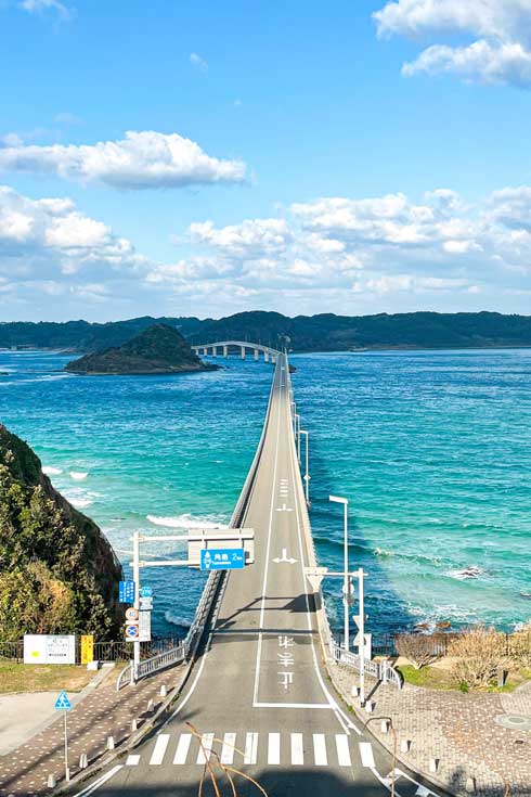 山口県 青の世界 美しい 角島 大橋 風景 写真