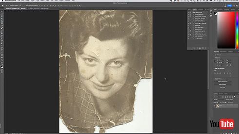 古くて傷のある写真がワンクリックできれいな状態に　PhotoshopがAI搭載ニューラルフィルター「写真を復元」を発表