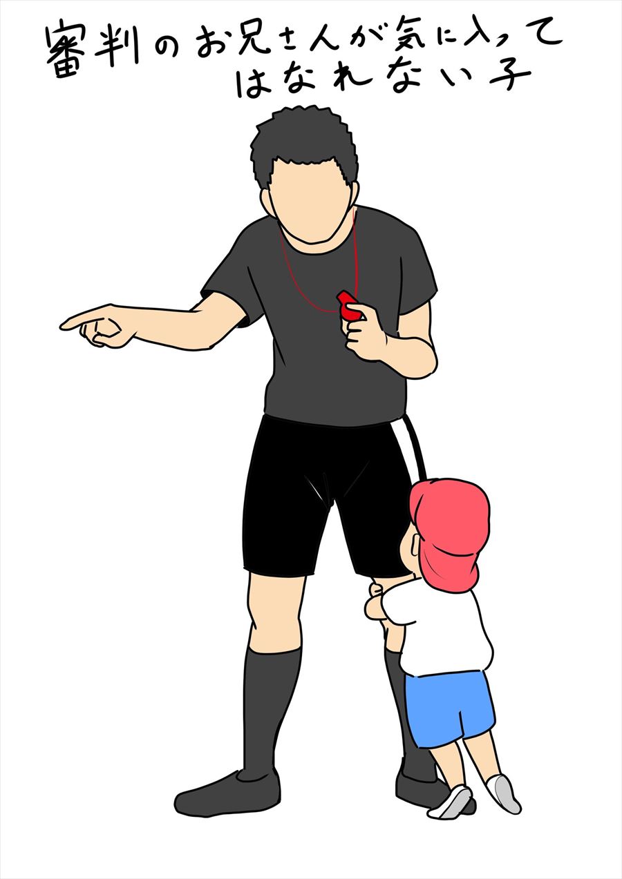 試合中に休憩 ボールに座っちゃう ちびっ子サッカー大会を描いたイラストが 癒やされる と大反響 1 2 ページ ねとらぼ