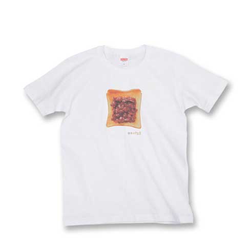 あんトースト Tシャツ バター ネックレス 組み合わせ コーデ