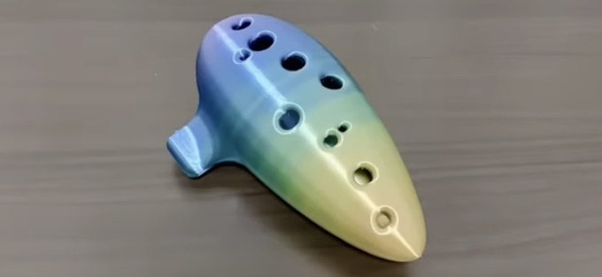 ちゃんと音出るの 3dプリンタで作ったオカリナ の動画が100万再生超えの大反響 1 2 ページ ねとらぼ