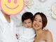 出産直前の鈴木亜美、家族で撮ったマタニティーフォトを公開　7歳年下・夫との仲むつまじい姿に反響