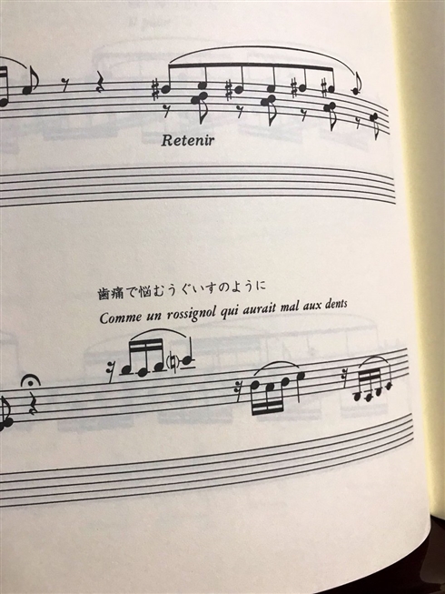 歯痛で悩むうぐいすのように 文学的すぎる楽譜指示に困惑 遊び心あって好き 面白い と話題に 1 2 ページ ねとらぼ