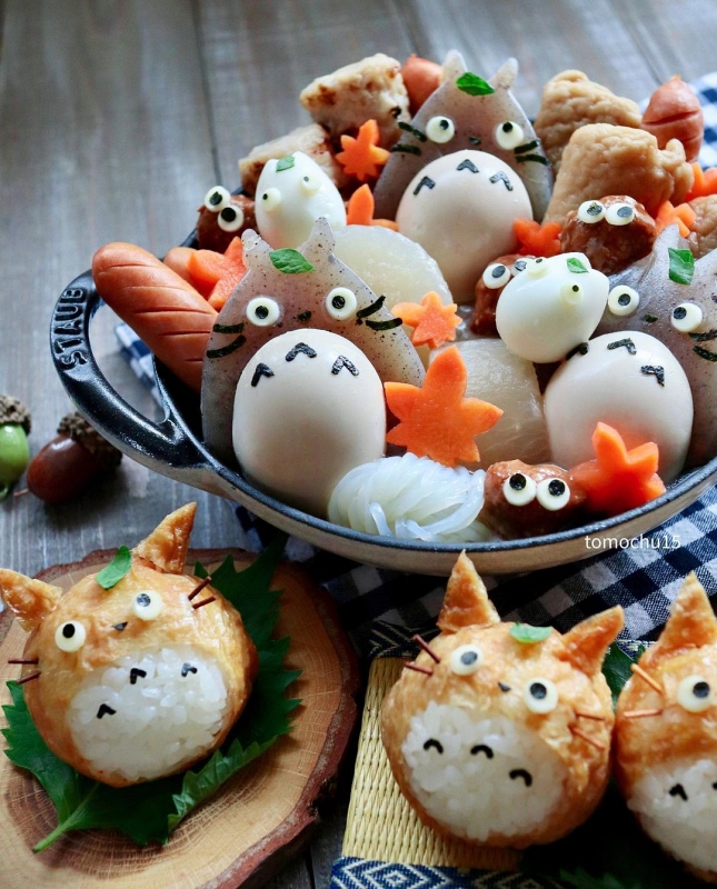 こんにゃくと卵で作った トトロおでん がかわいさ満点 ジブリパークで売ってほしい などの反響呼ぶ 1 2 ページ ねとらぼ