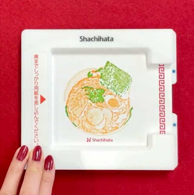 シヤチハタがスタンプの 重ね捺し で作ったラーメンがおいしそう 新手の飯テロ すごい技術 と反響 1 2 ページ ねとらぼ