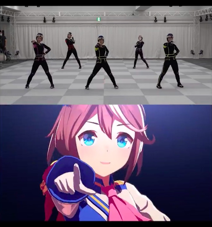 中身おっさんじゃなかった 人間がやってたんだ ウマ娘の人気曲 ユメヲカケル 踊る 中の人 初公開 モーションキャプチャー収録風景を解説 1 2 ページ ねとらぼ