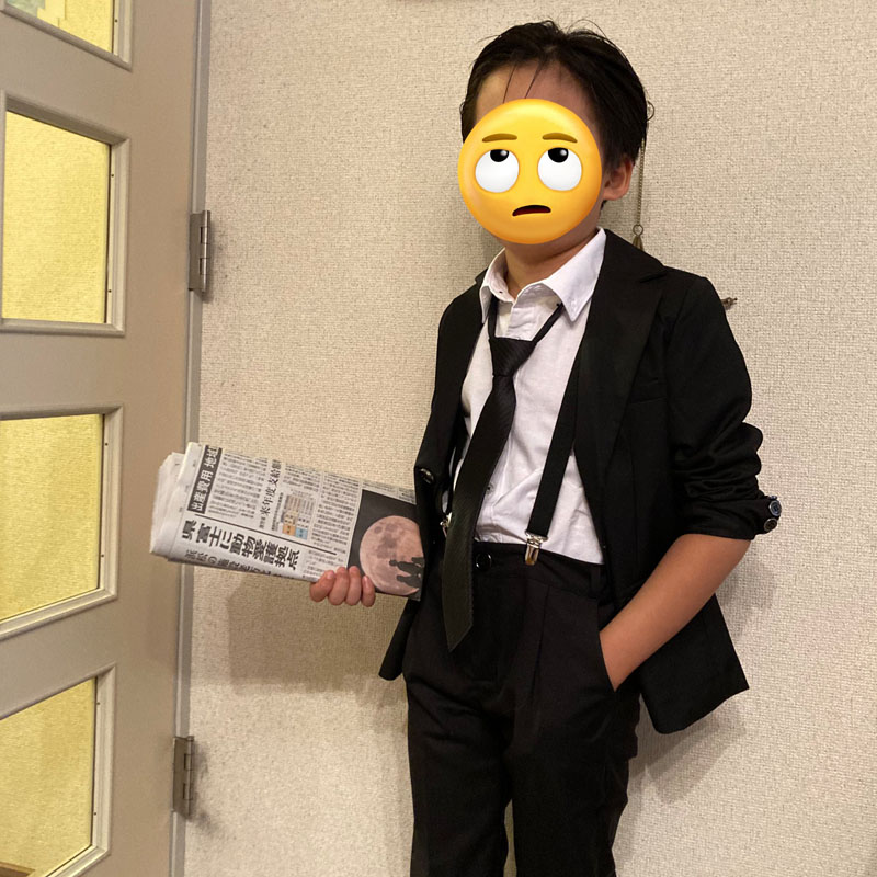 本物のハロウィーンをお見せしますよ」9歳男子の仮装がまさかの 