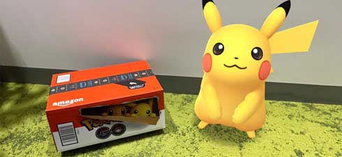 ピカチュウとイーブイが箱の中からチラリ Amazonの ポケモン Go 限定ボックスがかわいいと話題に 1 2 ページ ねとらぼ