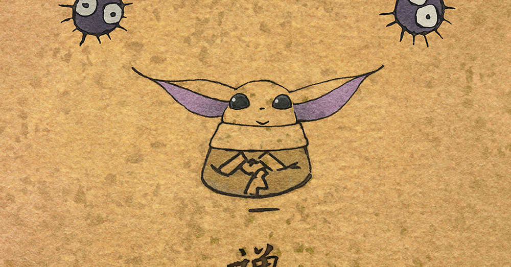 スター ウォーズとスタジオジブリが短編アニメ 禅 グローグーとマックロクロスケ をサプライズ発表 ディズニープラスで12日から独占配信 1 2 ページ ねとらぼ