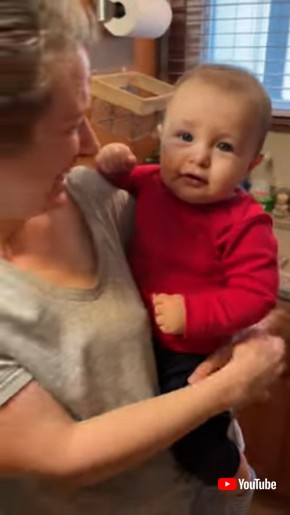 Woman Hypnotizes Her Baby || ViralHog