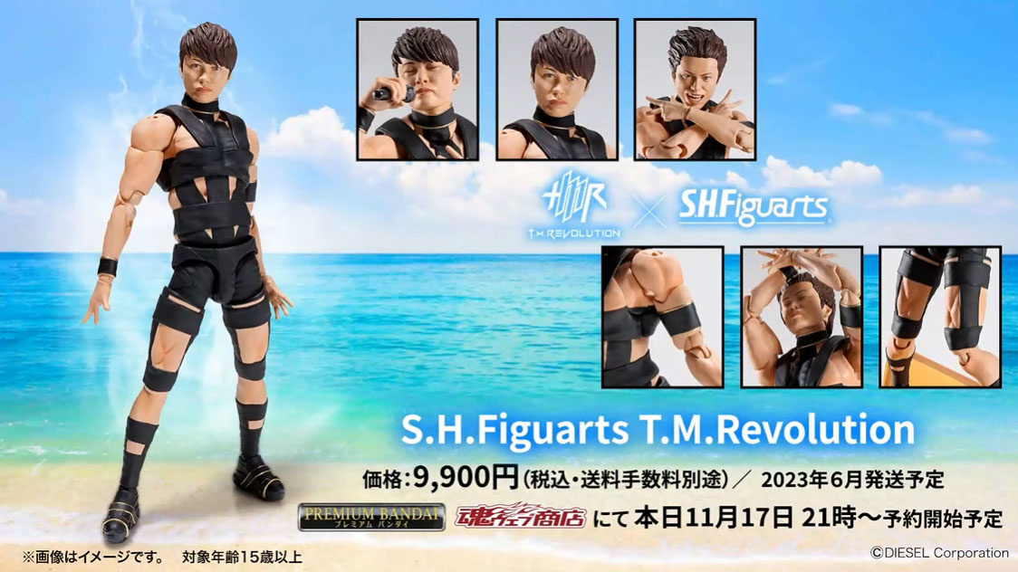 T.M.Revolution“西川アニキ”のリアル過ぎるフィギュアが登場 「HOT LIMIT」のPVを完全再現できるぞーーー！（1/2 ページ） -  ねとらぼ