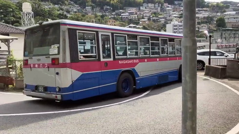 長崎バスの運転テクニック