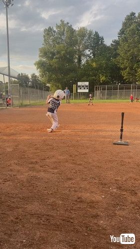 uKiddo at Little League Baseball Swings a Little too Hard || ViralHogv