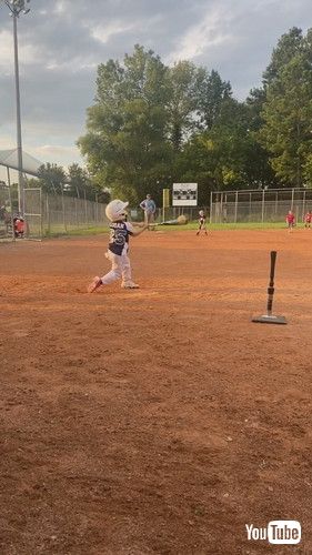 uKiddo at Little League Baseball Swings a Little too Hard || ViralHogv