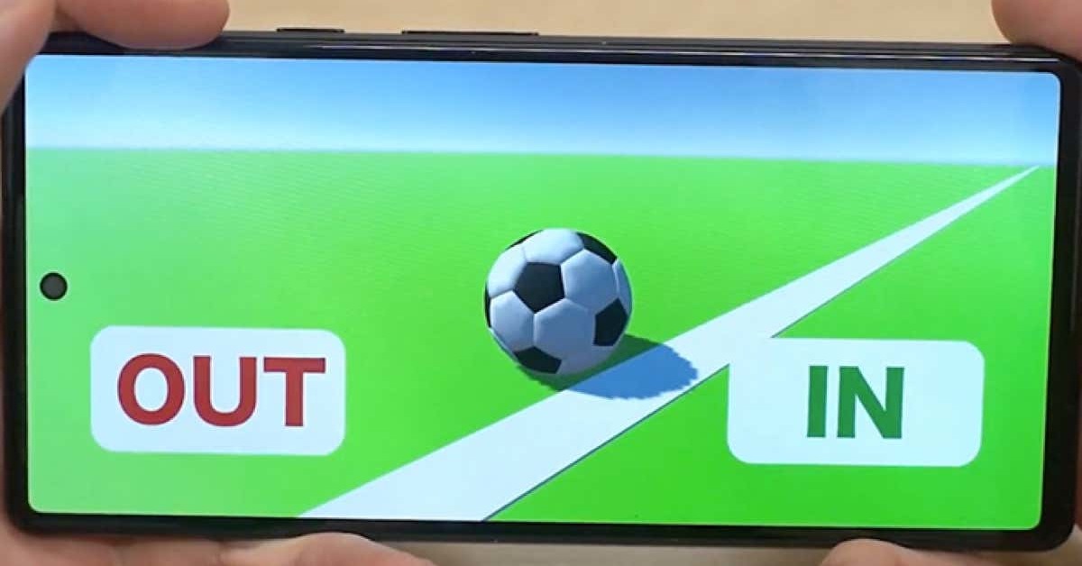 サッカーボールのイン アウトを判定するだけのゲームが開発され世界中で話題に 仕事が早いw 改めて難しさがわかる 1 2 ページ ねとらぼ