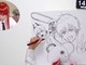 「30分でこんな描けちゃうの天才すぎ」　“マキマ”なりきり中川翔子、「チェンソーマン」13キャラを描ききる