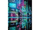 夜の歌舞伎町を雨の日に撮ったらサイバーパンクの世界に　幻想的な鏡写しの繁華街に「素敵な瞬間」「実際の街より綺麗！」