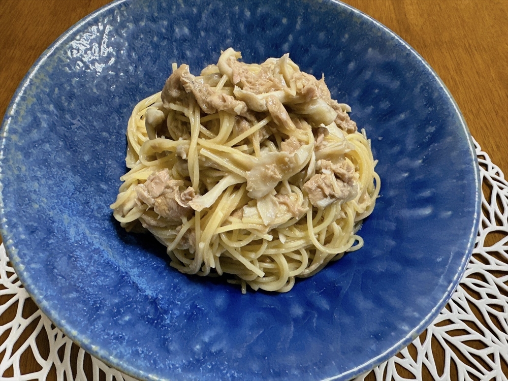 雪国まいたけ公式直伝 レンジでチンするだけのツナ缶まいたけパスタがうま味たっぷりでうますぎる ねとめし 1 2 ページ ねとらぼ