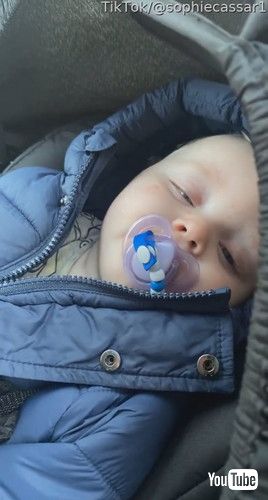 uSleepy Baby Makes Cute Noises || ViralHogv