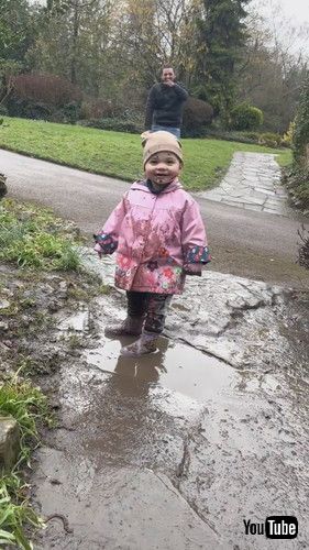 uPlaying in the Puddles || ViralHogv