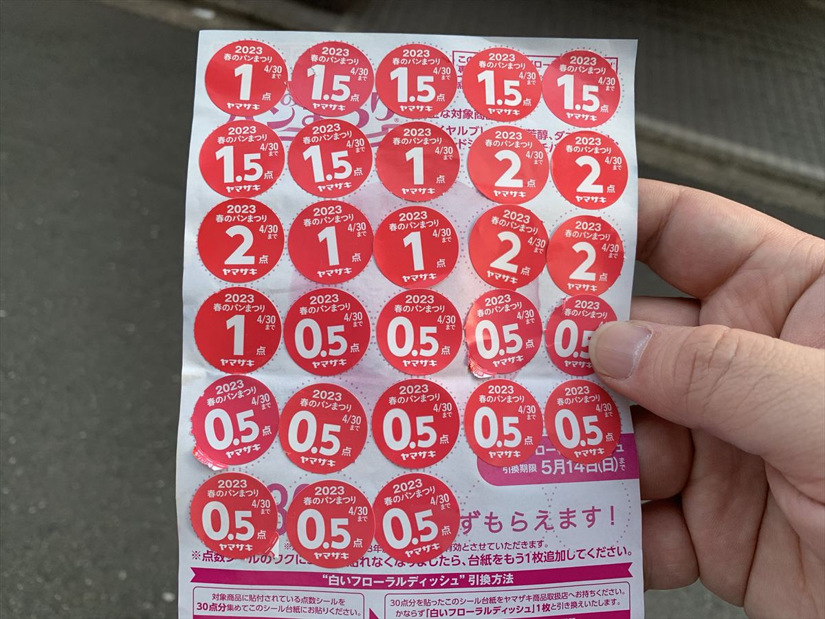 ヤマザキパン祭りシール(期限切れ) 期限切れ ヤマザキ春のパンまつり シール 応募券 21点 セット お