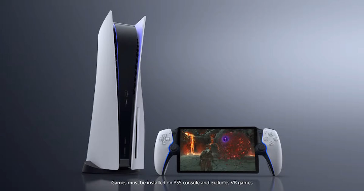 PS5がSwitchのように携帯できる公式新デバイス発表 DualSense ワイヤレスコントローラーのボタンと機能を完備（1/2 ページ ...